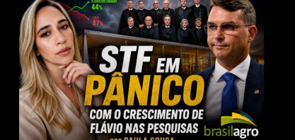 STF em pânico com o crescimento de Flávio nas pesquisas – Por Paula Sousa 