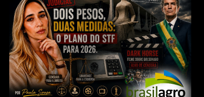 Dois pesos, duas medidas: o plano do STF para 2026 – Por Paula Sousa