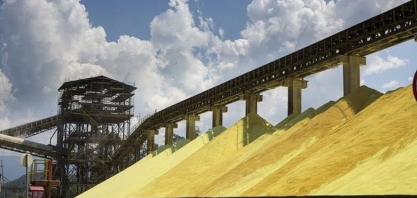 Com pouco enxofre, indústria de fertilizante já teme paralisações