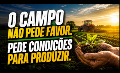 O campo não pede favor. Pede condições para produzir! 