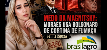 Medo da Magnitsky: Moraes Usa Bolsonaro de cortina de fumaça 