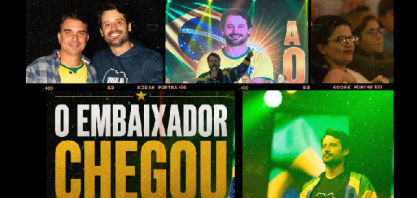 O “Embaixador Chegou” – Por Rodrigo Simões