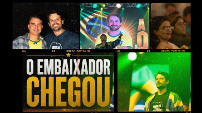 O “Embaixador Chegou” – Por Rodrigo Simões