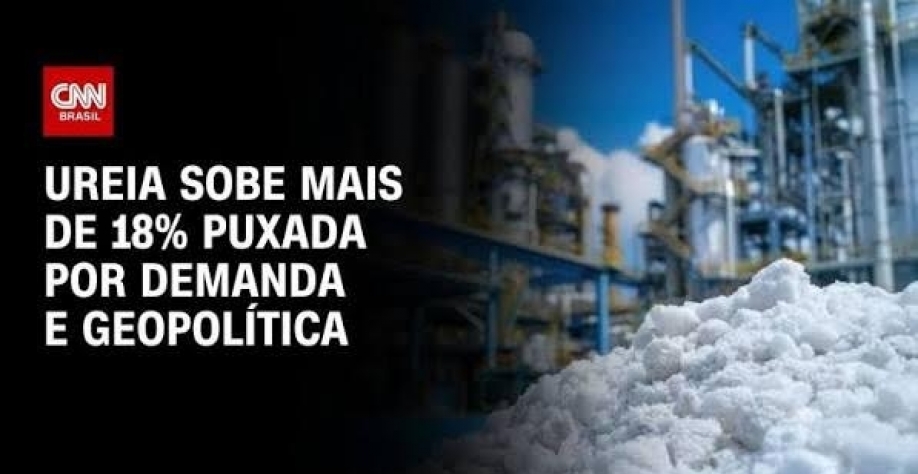 Ureia valoriza mais de 18% em um mês puxada por demanda e geopolítica