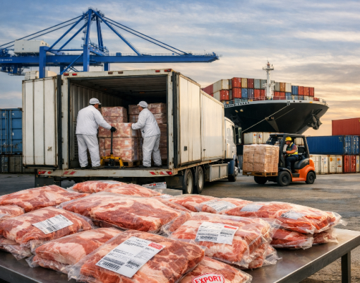 Exportações de carne suína crescem no 1º sem. e devem ter recorde em 2026