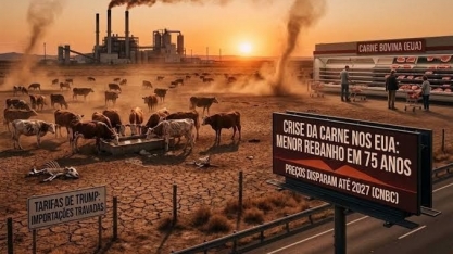 USDA reduz em 90% as vendas de carne bovina para exportação no fim de junho