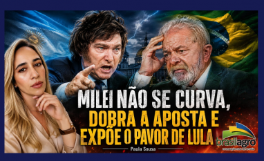 Milei não se curva, dobra a aposta e expõe o pavor de Lula