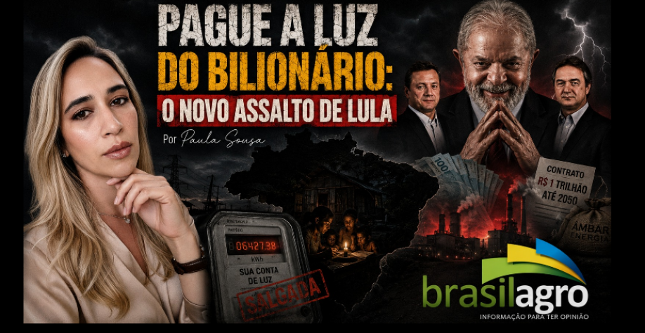 Pague a luz do bilionário: o novo assalto de Lula – Por Paula Sousa