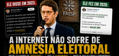 A internet não sofre de amnésia eleitoral 