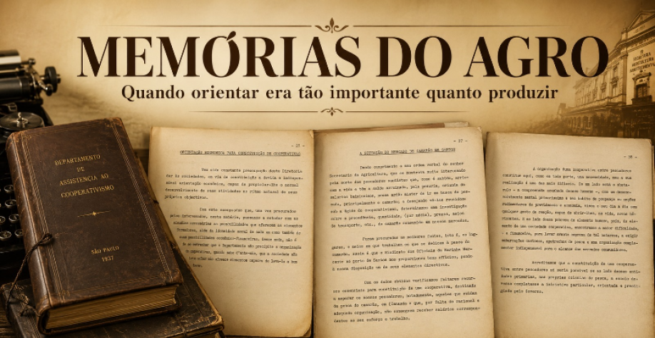 Memórias do agro: Quando orientar era tão importante quanto produzir