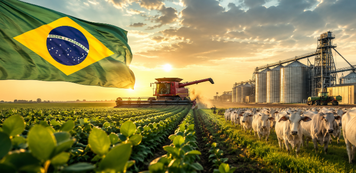 Brasil encosta nos Estados Unidos em exportações do setor de agronegócio