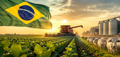 Brasil encosta nos Estados Unidos em exportações do setor de agronegócio