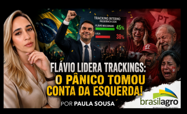 Flávio lidera trackings: o pânico tomou conta da esquerda!