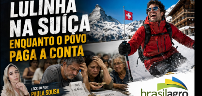 Lulinha na Suíça enquanto o povo paga a conta – Por Paula Sousa