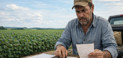 Falhas de gestão ampliam pressão sobre crédito para o produtor rural