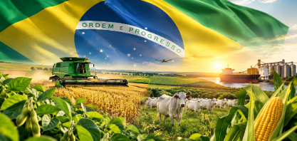 Interior ganha impulso com agro,e produtividade do Brasil muda de endereço