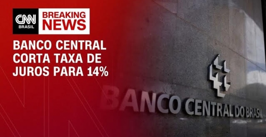 BC corta Selic para 14% ao ano e deixa 