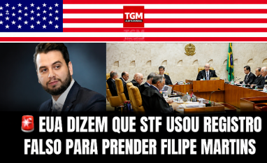 Juiz dos EUA diz que registro usado para prender Filipe Martins é falso 