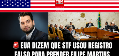 Juiz dos EUA diz que registro usado para prender Filipe Martins é falso 