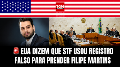 Juiz dos EUA diz que registro usado para prender Filipe Martins é falso 