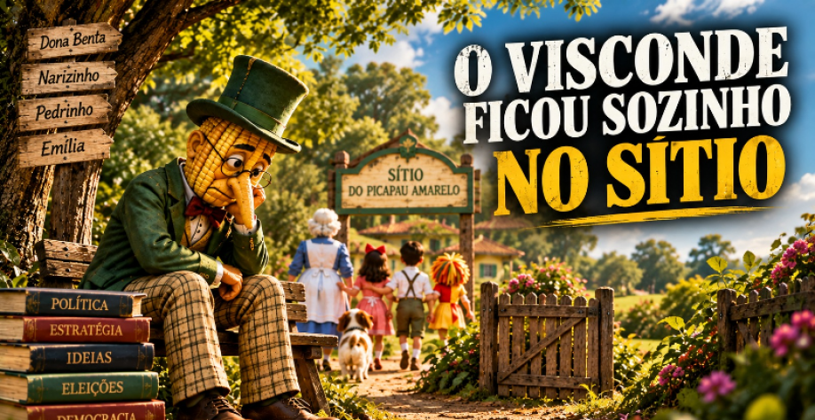 O Visconde ficou sozinho no Sítio – Por Rodrigo Simões