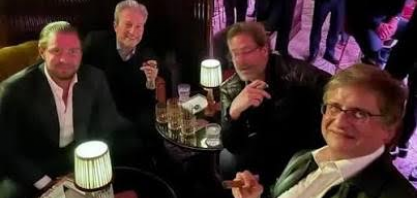 Conversas mostram Gonet e Vorcaro em noite de charutos e uísque em Londres
