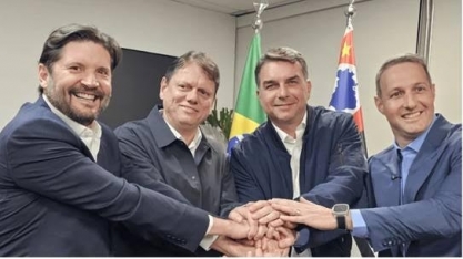Flávio presidente, Tarcísio governador, Derrite e André do Prado senadores