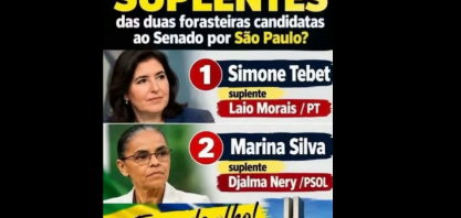 Tarcísio diz que SP não quer eleger senadores de esquerda