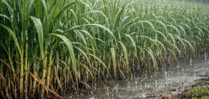 Chuvas atrasam moagem de cana e já comprometem produção de açúcar