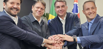 Flávio presidente, Tarcísio governador, Derrite e André do Prado senadores