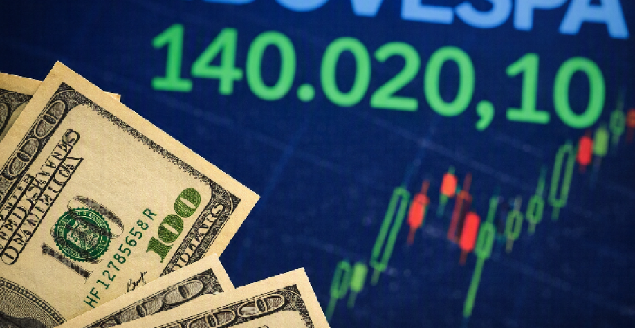 Dólar cai e fecha a R$ 5,17; Ibovespa sobe, mas saída de estrangeiros em agosto é a maior de 2026