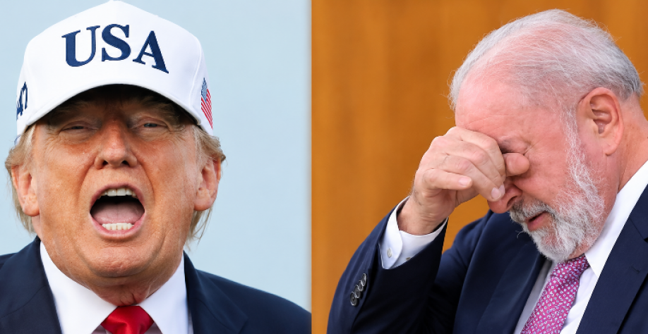 Trump e Lula ficaram por 18 minutos na mesma antessala,mas não se cruzaram