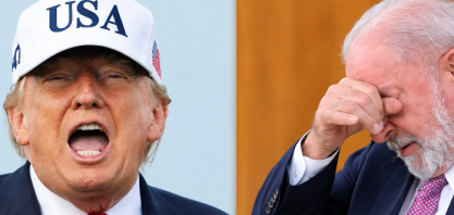 Trump e Lula ficaram por 18 minutos na mesma antessala,mas não se cruzaram