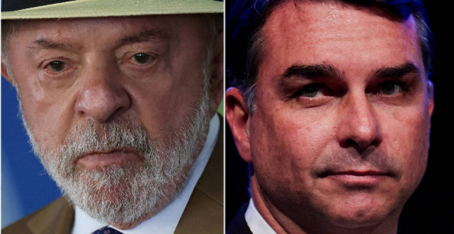 Sem discurso novo e com avaliação pior, Lula vê Flávio na cola