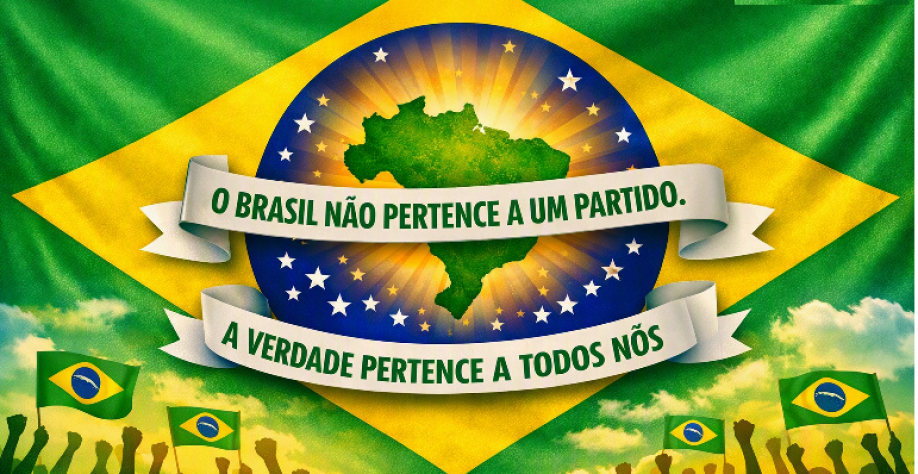 O Brasil não pertence a um partido. A verdade pertence a todos nós