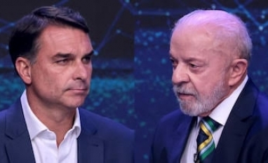 Flávio recebeu cerca de R$ 26mi em doações privadas,34 vezes mais que Lula