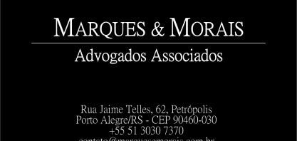 MARQUES & MORAIS SOCIEDADE DE ADVOGADOS