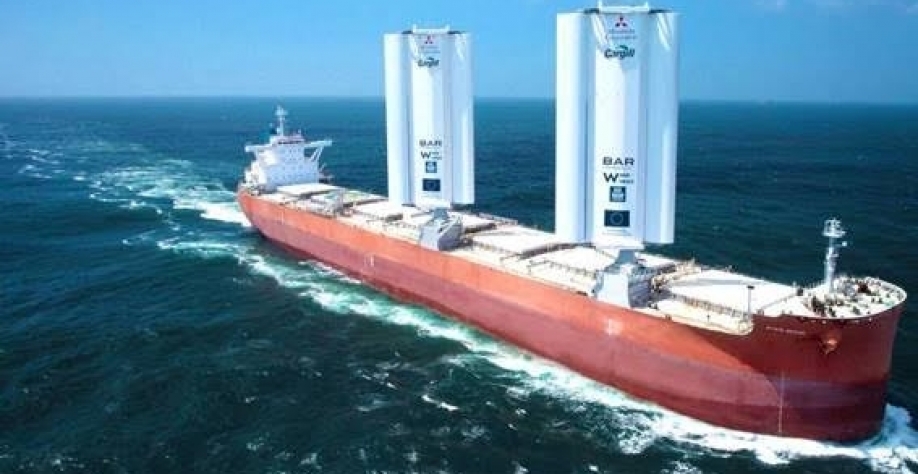 Navio de 230 metros 'movido a vento' chega ao Brasil | Brasilagro